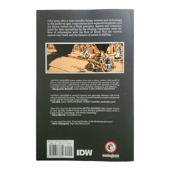 Artful Daggers Comic Book Fifty Years Later 1st Print TPB 2014 Signed Williams - Picture 2 of 4